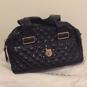 AUTHENTIC MARC JACOBS URSULA LEATHER BOWLER BAG